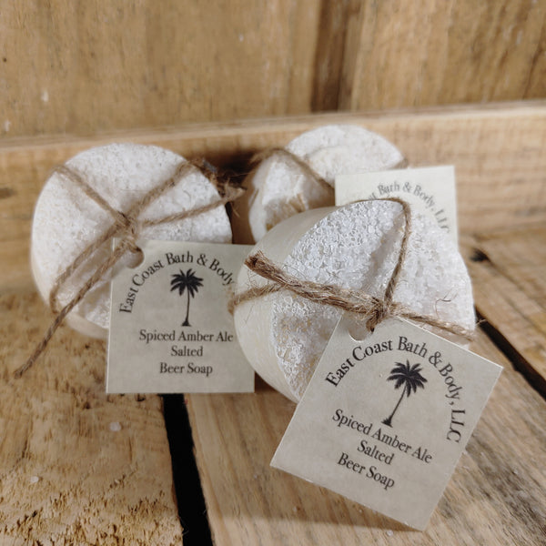 Spiced Amber Ale Salted Beer Soap
