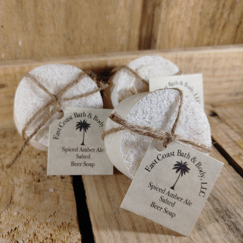 Spiced Amber Ale Salted Beer Soap