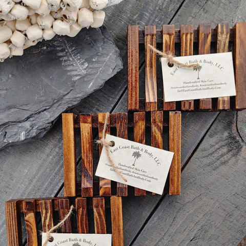 Rectangular Wooden Soap Trays