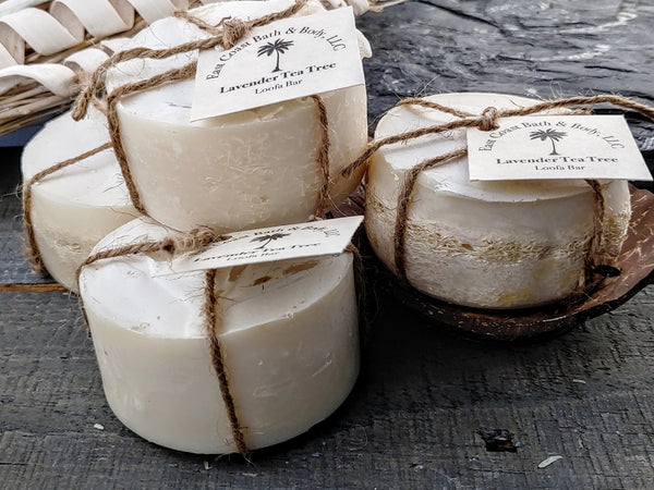 Lavender Tea Tree Loofah Soap