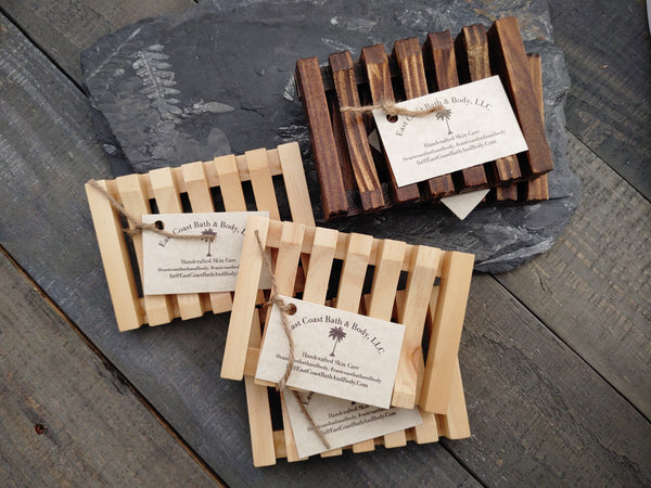 Rectangular Wooden Soap Trays
