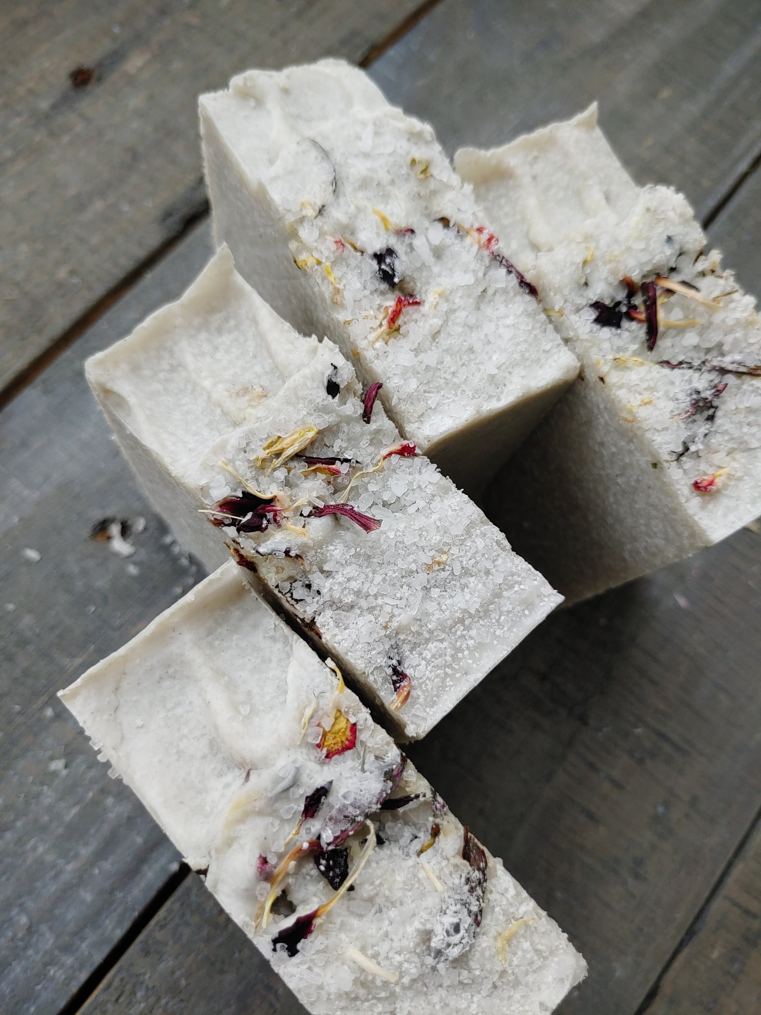 Rosemary Mint Herbal Sea Salt Soap