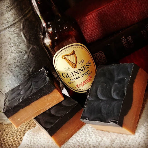 Guinness Black & Tan Beer Soap