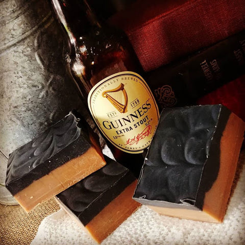 Guinness Black & Tan Beer Soap